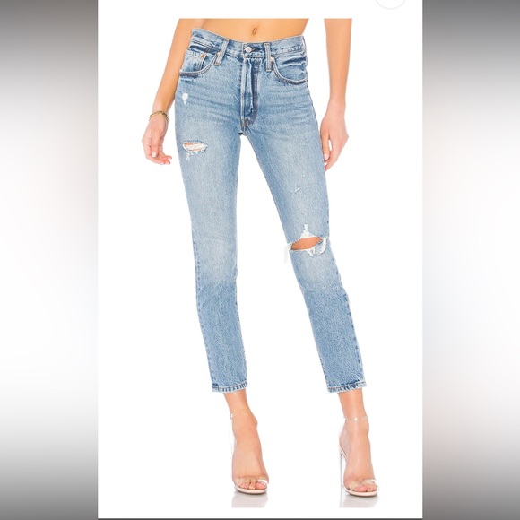 NWOT LEVIS 501 Skinny jeans Can’t touch this - Picture 3 of 11